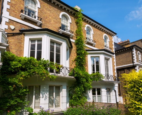 Town houses in Fulham